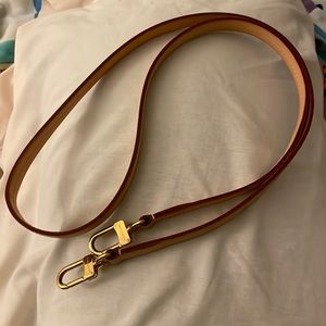 Louis Vuitton Croisette Vachetta Leather Strap
